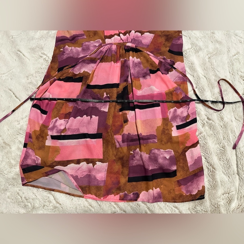 Bar III Pink and Brown Midi Dress - Picture 10 of 10